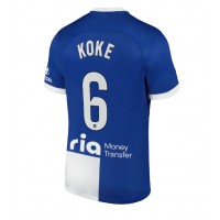 Atletico Madrid Koke #6 Replica Away Shirt 2023-24 Short Sleeve